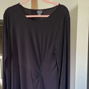 Covington Black Long Sleeve Dress
